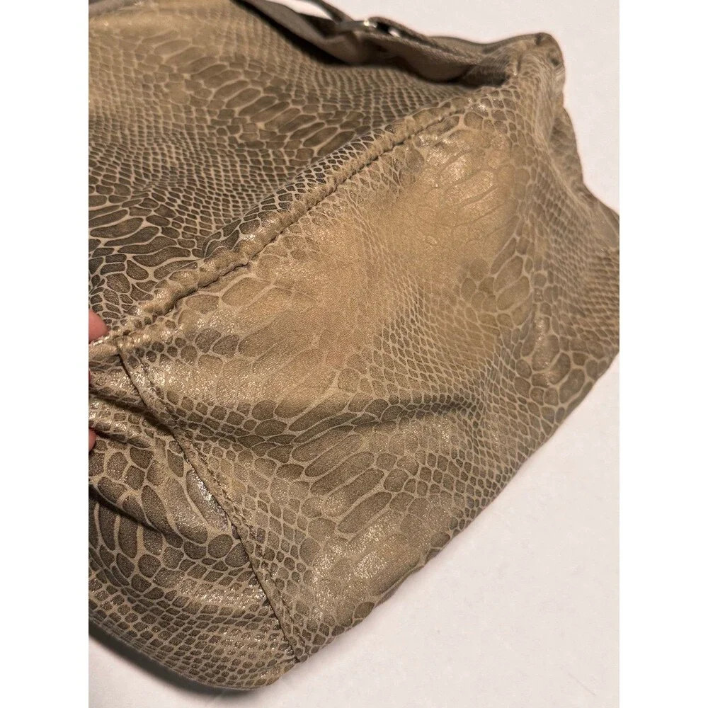 LESPORTSAC Small Backpack in Golden Foil Snake Print (Bx 3)